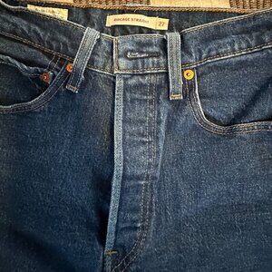 Levi's Ribcage Straight Ankle Jeans